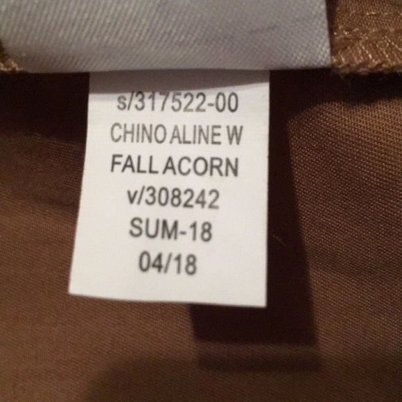 Banana Republic Factory Khaki Chino Wrap A-Line Midi Skirt - Picture 9 of 9